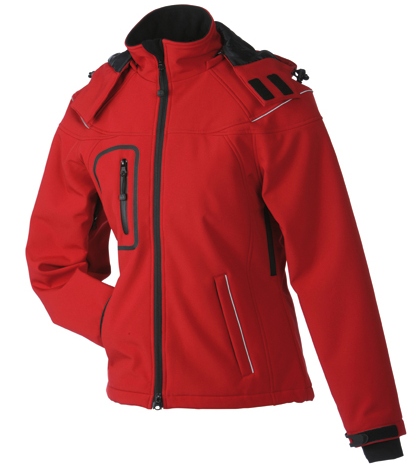 JN1001 James+Nicholson Ladies Winter Softshell Jacket