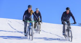 Radtour im Winter