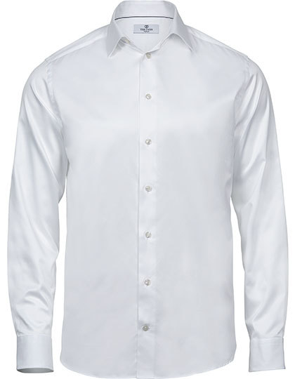 TJ4020 Tee Jays Luxury Shirt Comfort Fit Weißes Hemd kombinieren