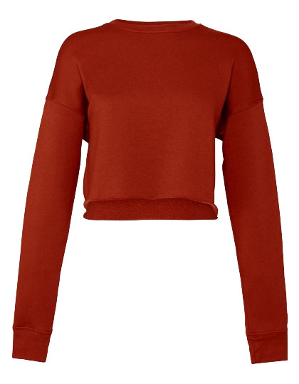 BL7503 Bella Women´s Cropped Crew Fleece