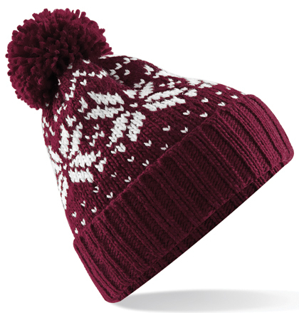 Beechfield Fair Isle Snowstar Beanie