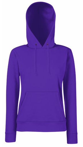 Fruit of the Loom Lady-Fit Hooded Sweat