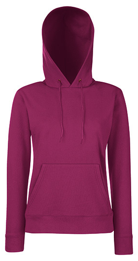 Fruit of the Loom Lady-Fit Hooded Sweat