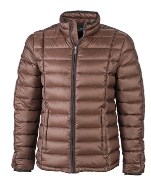 JN1082 James+Nicholson Mens Quilted Down Jacket