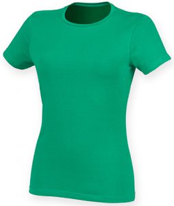 SF121 SF Women Ladies Feel Good Stretch T