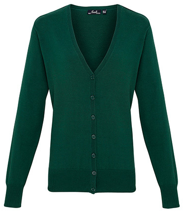 PW697 Premier Workwear Ladies Button Through Knitted Cardigan