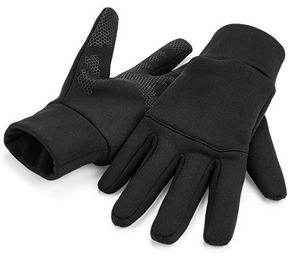 CB310 Beechfield Softshell Sports Tech Gloves