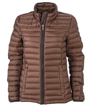 JN1081 James+Nicholson Ladies Quilted Down Jacket