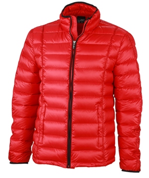 JN1082 James+Nicholson Mens Quilted Down Jacket