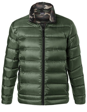 JN1150 James+Nicholson Mens Down Jacket Daunenjacke reparieren