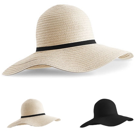 CB740 Beechfield Marbella Wide-Brimmed Sun Hat