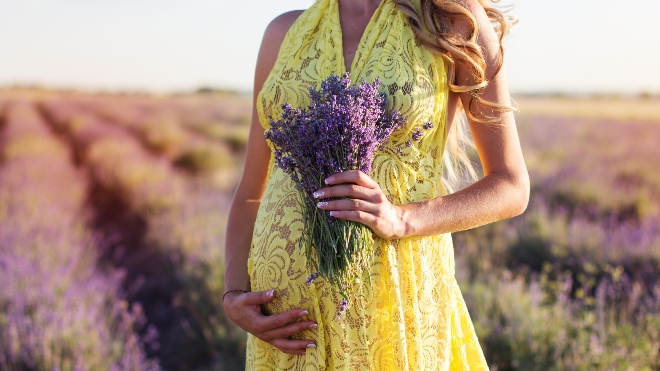 Sommer-Outfit in der Schwangerschaft