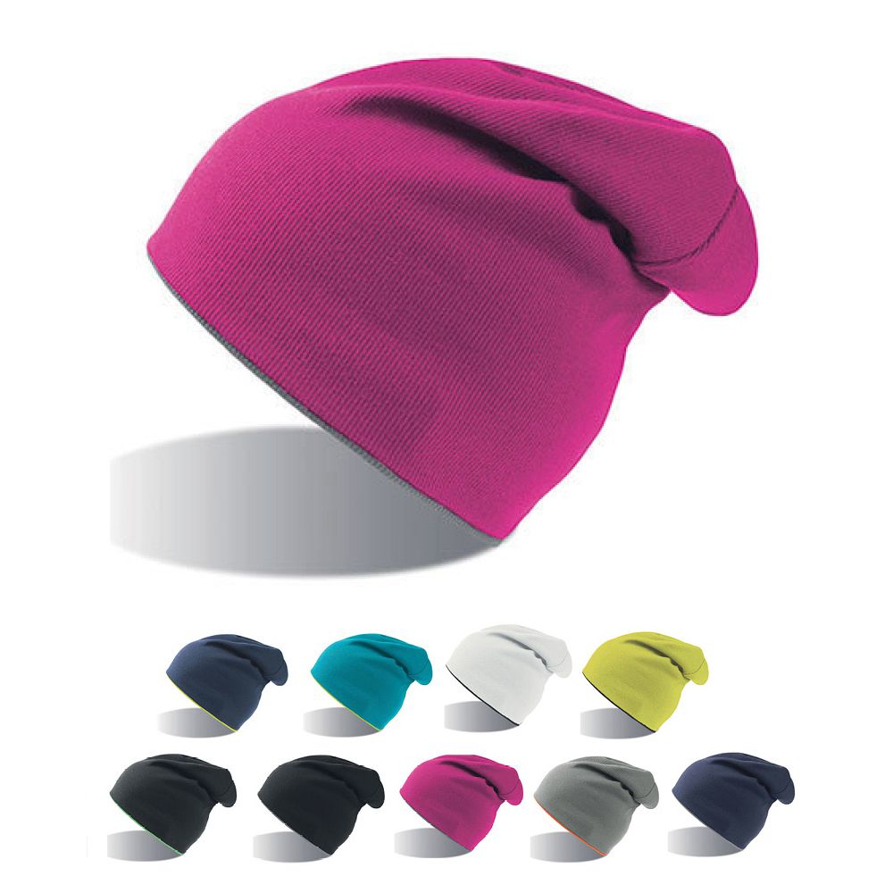 eine Mütze, zwei Stylings, total praktisch! AT709 Atlantis Mütze wendbar