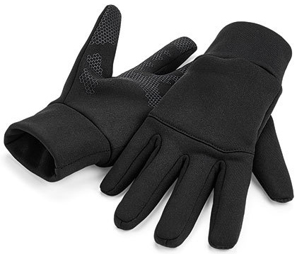 CB310 Beechfield Softshell Sports Tech Gloves Wandern im Winter