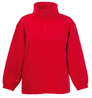 F800K Fruit of the Loom Kids Fleece Jacket