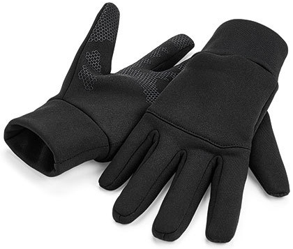 CB310 Beechfield Softshell Sports Tech Gloves