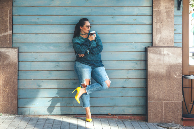 Outfits für kurvige Frauen