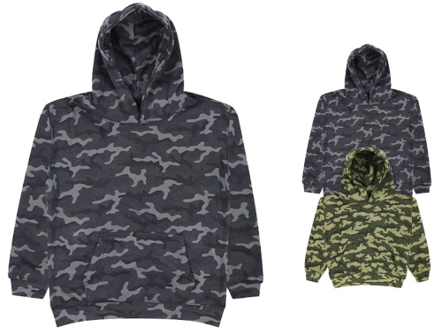 JH014J Just Hoods Kids Camo Hoodie - Trends bei Kinderoutfits