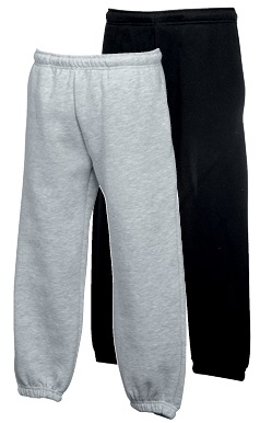 F480NK Fruit of the Loom Kids Classic Elasticated Cuff Jog Pants