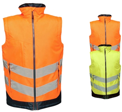 RG840 Regatta Hi-Vis Pro Bodywarmer