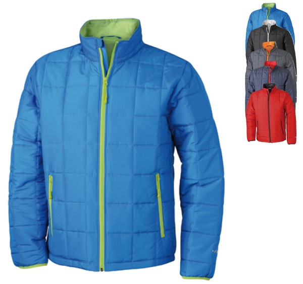 JN1035 James+Nicholson Men´s Padded Light Weight Jacket