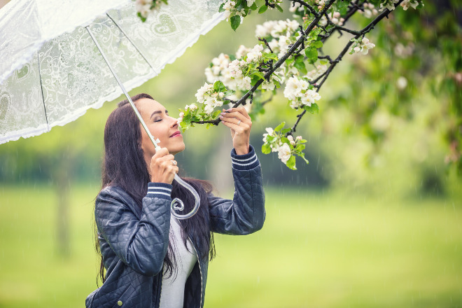 Das richtige Outfit bei Regenwetter im Sommer