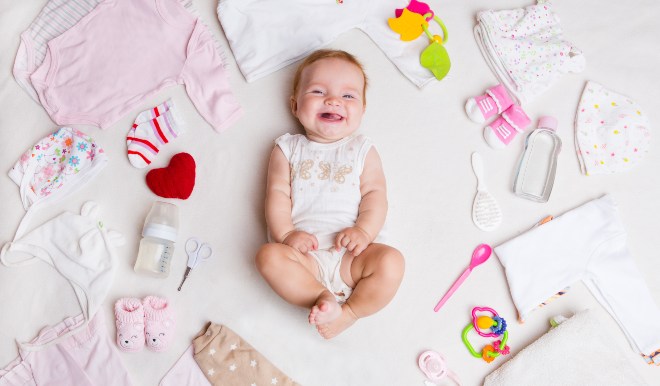 Erstausstattung fürs Baby