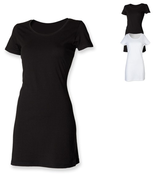 SF257 SF Women Damen T Shirt -Kleid