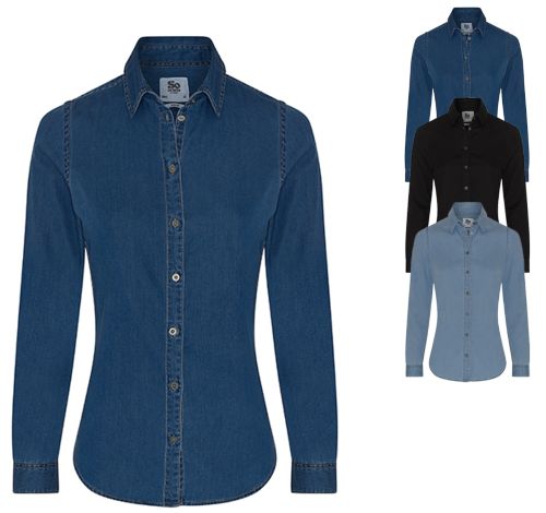 SD045 So Denim Lucy Jeansshirt Shirt