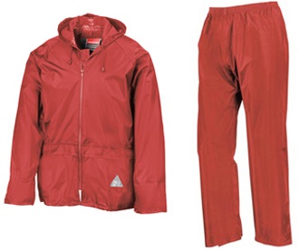 RT95A Result Set aus Regenjacke und Regenhose