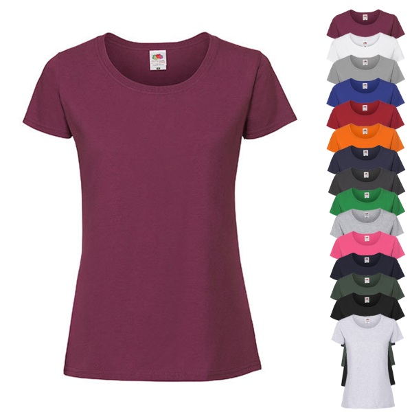 Fruit of the Loom Iconic 195 Ringspun Premium T-shirt Damen