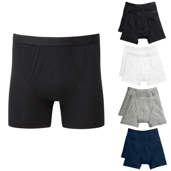 F993 Fruit of the Loom Unterwäsche Boxer 2er Pack