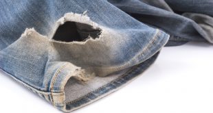 kaputte-Jeans - kaputte Kleidung entsorgen