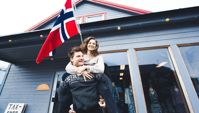 Paar-in-Norwegen