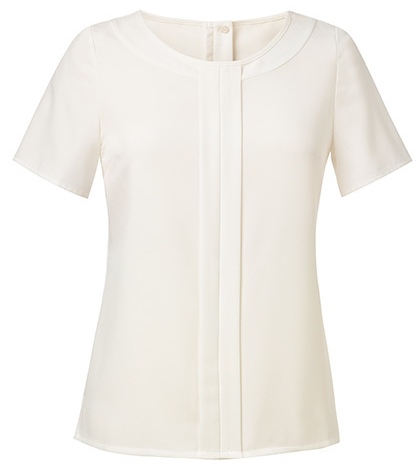 BR801 Brook Taverner Felina Bistro-Bluse Kurzarm für Damen