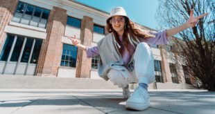 Athleisure Style-Junge-Frau