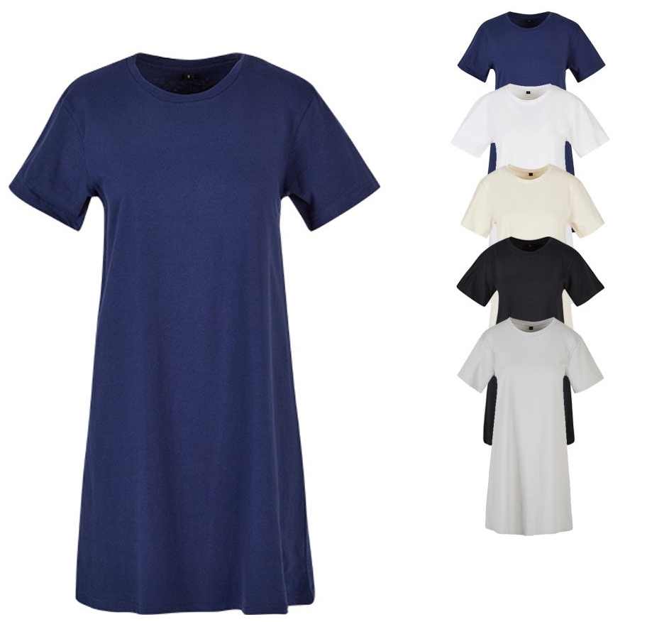 BY214 Build Your Brand Damen T-Shirt-Kleid