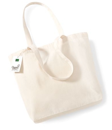 WM180 Westford Mill Einkaufstasche aus Bio-Baumwolle