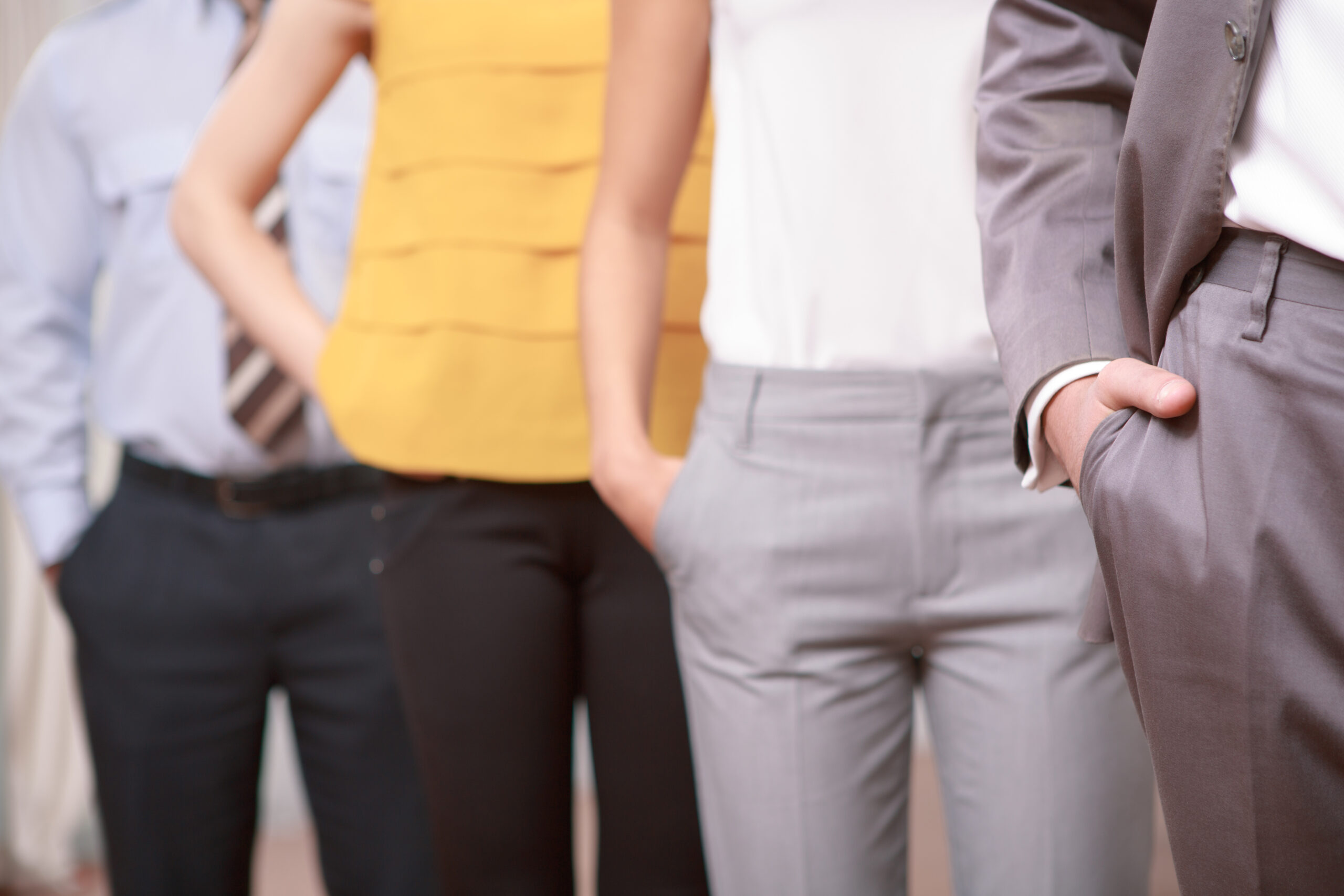 Auswahl an verschiedenen Business Outfits