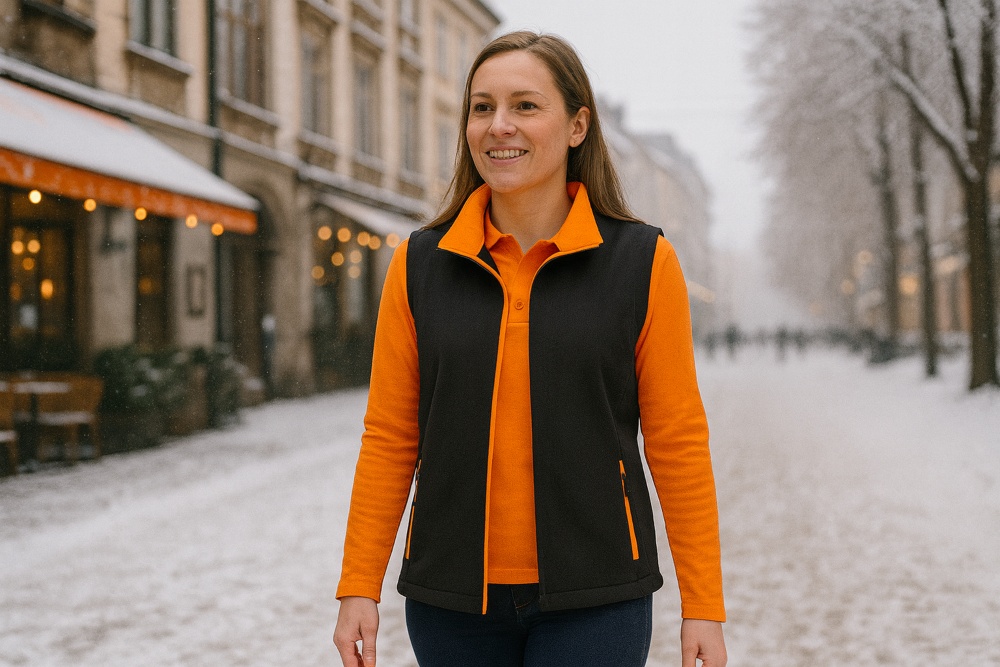 RT232F Result Core Damen Softshellweste Körperwärmer bedruckbar