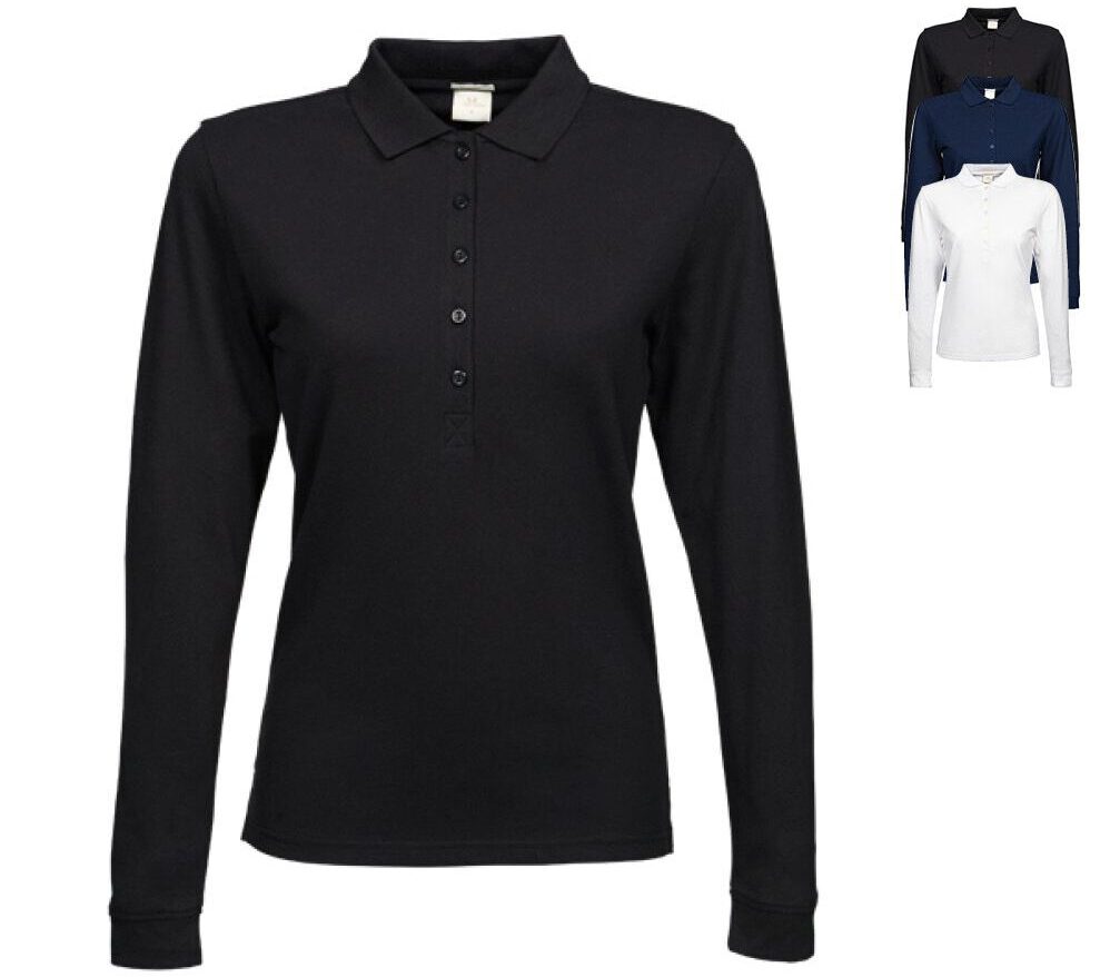 TJ146 Tee Jays Damen dehbares Polo langarm TJ146 Tee Jays Damen dehbares Polo langarm