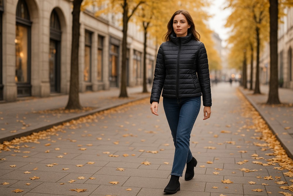 E7632 Promodoro Damen Steppjacke