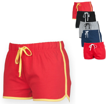 SF69 SF Women Ladies Retro Shorts