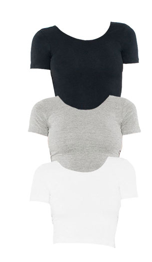 AM8380 American Apparel Women´s Jersey Crop Top