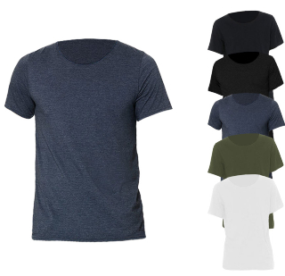 CV3014 Canvas Men´s Jersey Raw Neck Tee