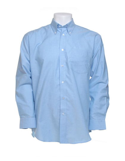 K351 Kustom Kit Hemd Langarm Oxford Shirt