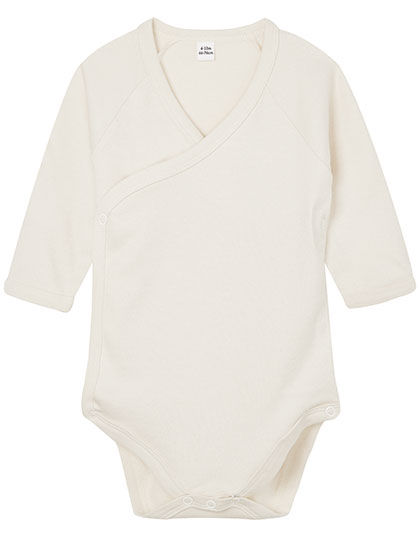 BZ60 Babybugz Baby-Kimono-Body mit langen Ärmeln