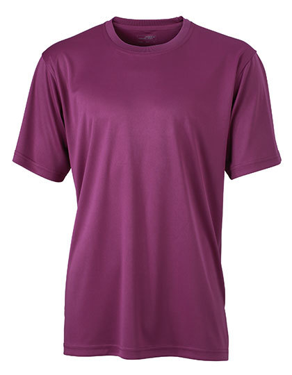 JN358 James+Nicholson Herren Aktiv T-Shirt kurzarm