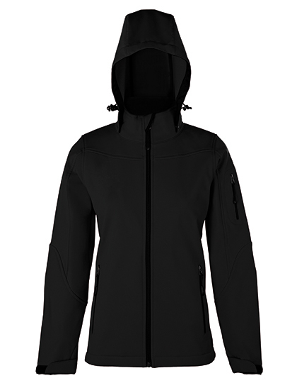 HRM1102 HRM Damen Kapuzen Soft-Shell Jacke