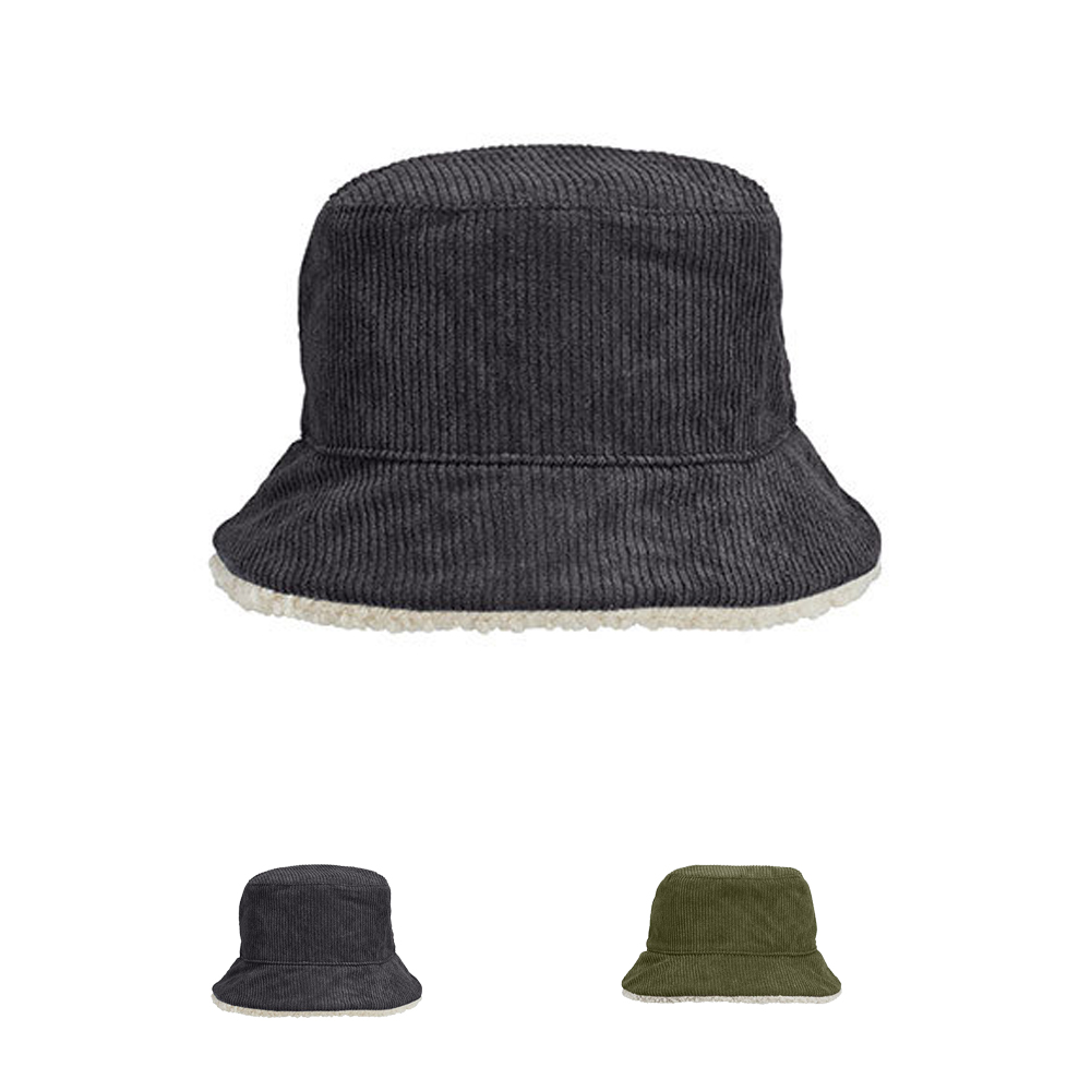 L03998 SOLS Wende-Fischerhut Sherpa und Samt